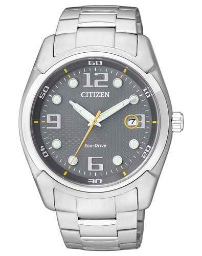 Citizen Eco-Drive Solar Herrenuhr Edelstahl BM6820-55H