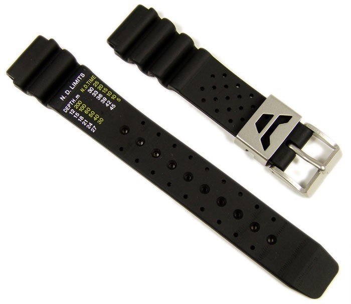 Original Citizen Ersatzband Uhrenarmband Kautschuk 19mm f&uuml;r Promaster Diver Aqualand AL0020-07E