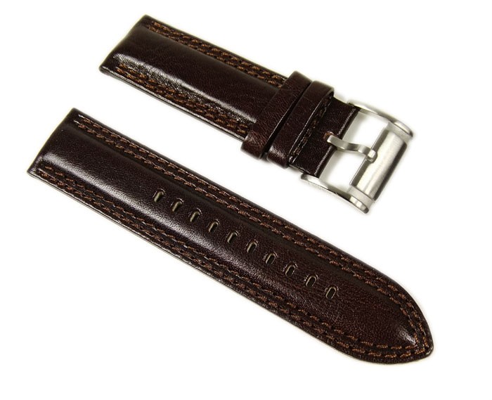 Fossil Ersatzband Uhrenarmband Leder Band 24 mm FS4338