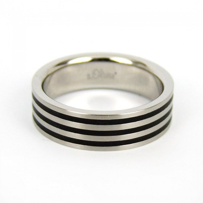 S-Oliver-Herren-Fingerring-Herrenschmuck-Edelstahl-19-7mm-ST-007-RS-62