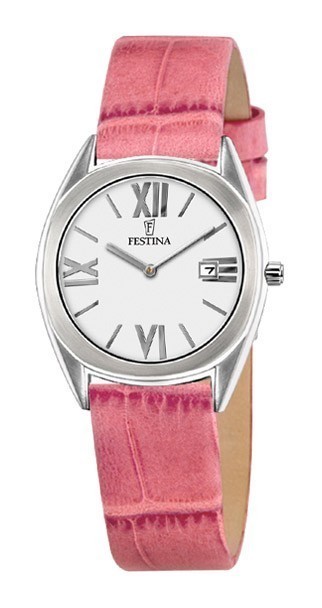 Festina Damenuhr Armbanduhr super flach Datum F6731/2
