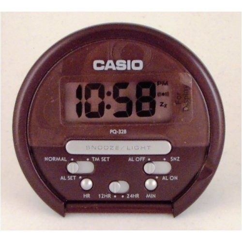 Casio Analog Wecker Reisewecker super klein PQ-32B-4EF