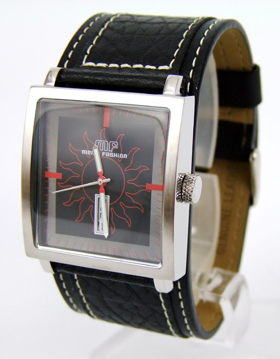 MenŽs Fashion  Herren Armbanduhr Lederand MF5011